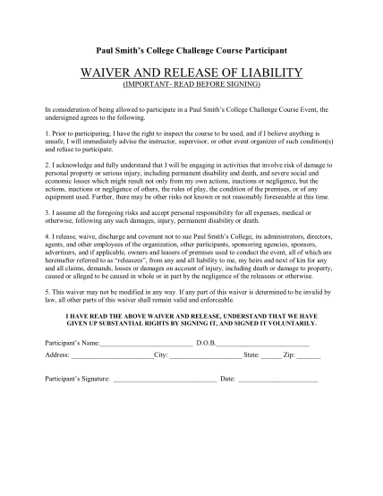 260795224-waiver-and-release-of-liability-paul-smiths-college-paulsmiths