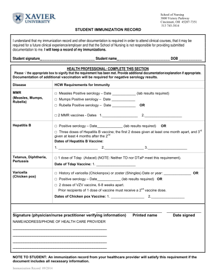 260956292-student-immunization-record-xavier-university-xavier