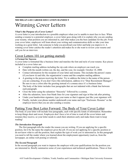 26096467-winning-cover-letters-michigan-state-4-h-michigan-state-university-4h-msue-msu