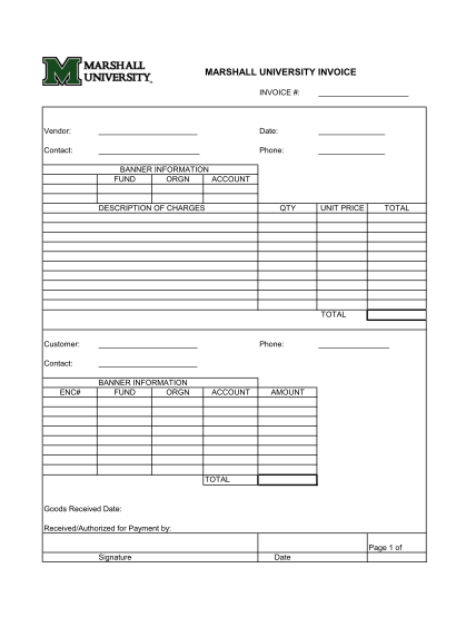 26103439-marshall-university-invoice-fillable-form