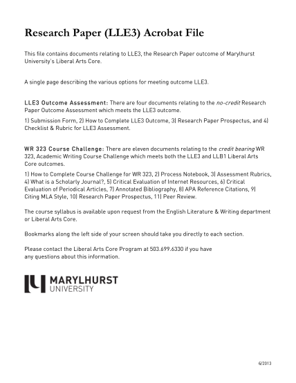 26104309-research-paper-lle3-packet-marylhurst-file-repository-docs-marylhurst