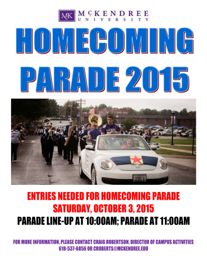 261174568-entries-needed-for-homecoming-parade-saturday-october-3-mckendree