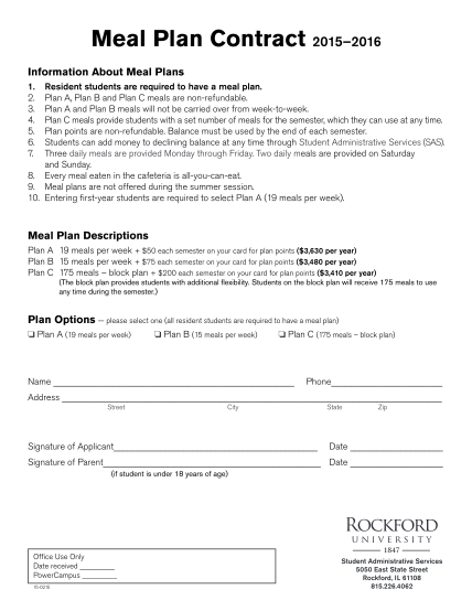 261201681-meal-plan-contract-rockford-university-rockford