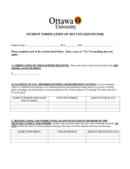 261202434-student-verification-of-2015-untaxed-income-student-name-id-ssn-please-complete-each-of-the-sections-listed-below-ottawa