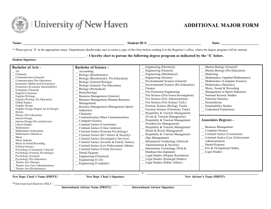 261294417-degree-additional-major-form-11-3docx-newhaven