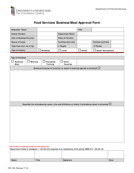 261302874-food-servicesbusiness-meal-approval-form-umarylandedu