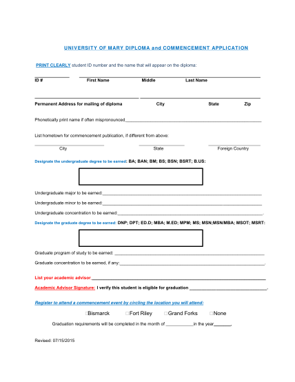 261320837-university-of-mary-diploma-and-commencement-application-umary