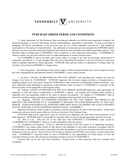261325439-purchase-order-terms-and-conditions-vanderbilt-university-vanderbilt