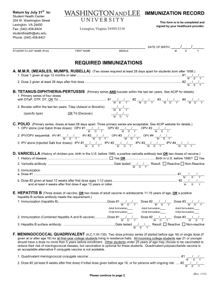 261331039-return-by-july-31-to-immunization-record-wlu