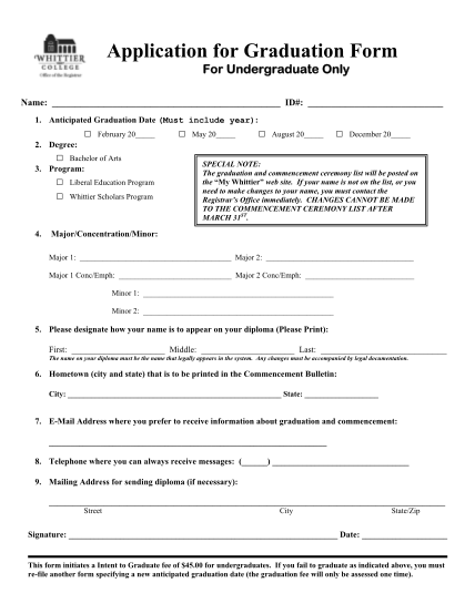 261367838-application-for-graduation-form-whittier-college-whittier