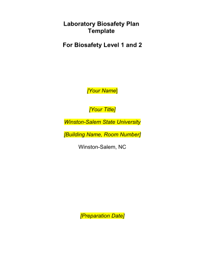 261369284-laboratory-biosafety-plan-template-for-biosafety-level-1-and-2-wssu