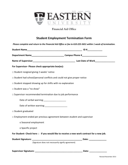 261497920-student-employment-termination-form-eastern-university-eastern