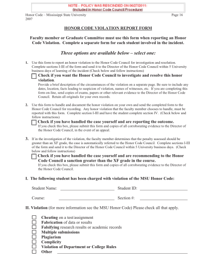 26165115-honor-code-violation-report-form-pdf-mississippi-state-university-audit-msstate