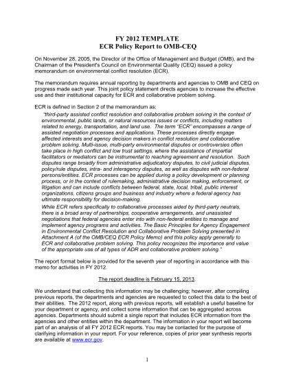 261710780-fy-2012-template-ecr-policy-report-to-omb-ceq-udall