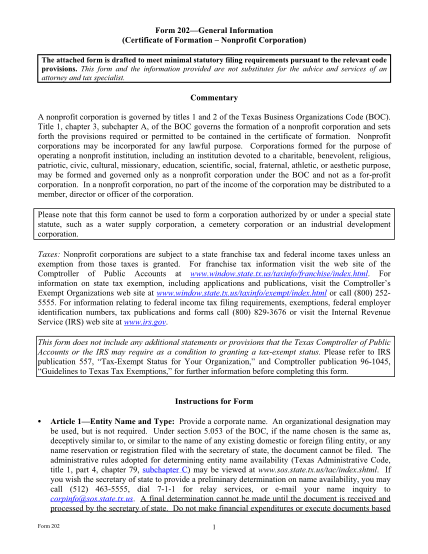 2617782-texas-articles-of-incorporation-for-domestic-nonprofit-corporation