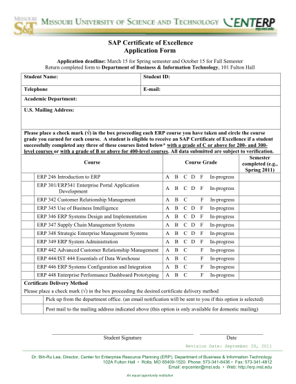 26209764-sap-certificate-of-excellence-application-form-center-for-erp-erp-mst