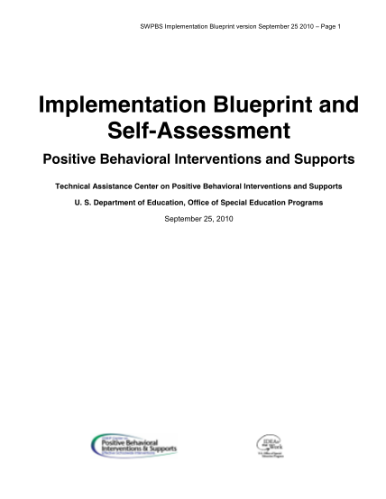 262177765-implementation-blueprint-and-self-assessment