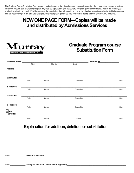 26218220-graduate-program-course-substitution-form-murray-state-university