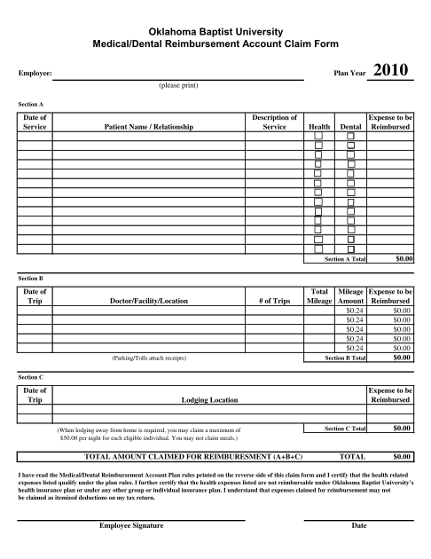 71 Sedgwick Mileage Reimbursement Form Page 3 Free To Edit Download And Print Cocodoc 5772