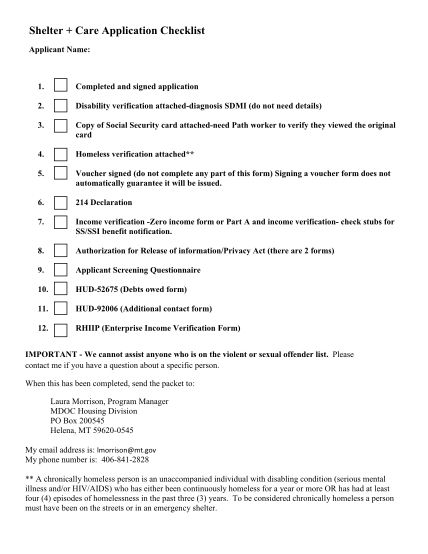 262657847-shelter-care-application-checklist-housing-mt