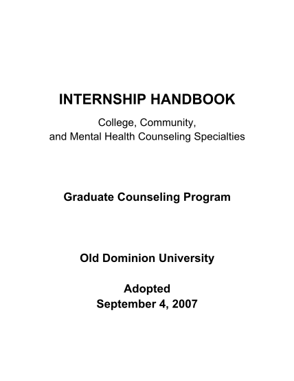 26280760-internship-handbook-for-college-community-amp-mental-health-education-odu