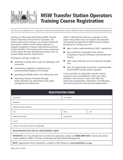 262885841-msw-transfer-station-operators-training-course-registration-scdhec