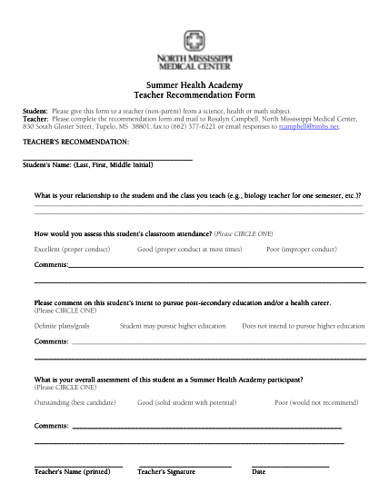 263092307-summer-health-academy-teacher-recommendation-form-student-please-give-this-form-to-a-teacher-nonparent-from-a-science-health-or-math-subject