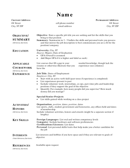 33 Simple Resume Format Page 2 Free To Edit Download Print Cocodoc