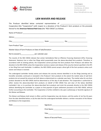 263229230-lien-waiver-and-release-american-red-cross-redcross