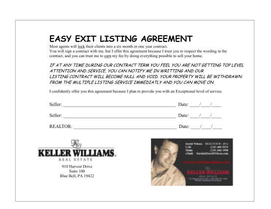 263294478-easy-exit-listing-agreement-keller-williams-realty