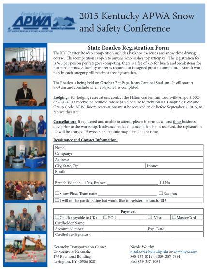 263446319-2015-kentucky-apwa-snow-and-safety-conference-state-roadeo-registration-form-the-ky-chapter-roadeo-competition-includes-backhoe-exercises-and-snow-plow-driving-course