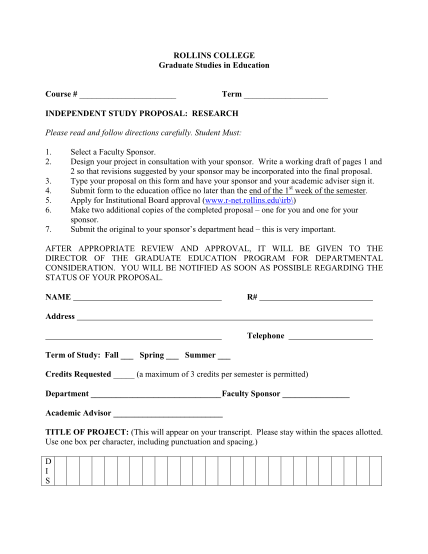 26345483-fillable-rollins-mat-independent-study-forms-r-net-rollins