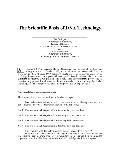 263912660-the-scientific-basis-of-dna-technology-aicgovau-aic-gov