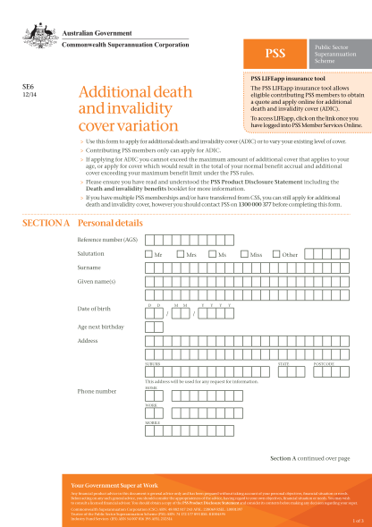 263951230-additional-death-and-invalidity-cover-variation-additional-death-and-invalidity-cover-variation-pss-gov