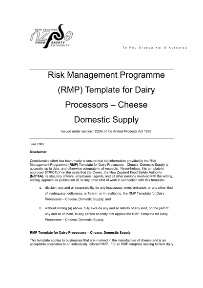 264029906-risk-management-programme-rmp-template-for-dairy-foodsafety-govt