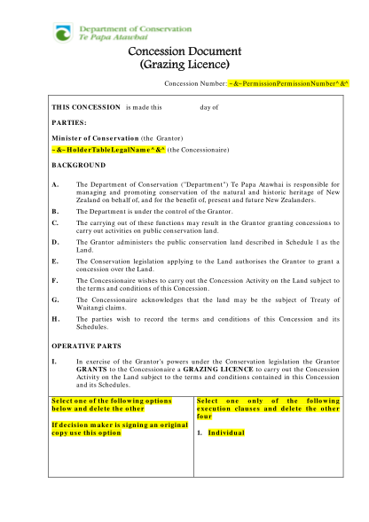 264044522-concessions-contract-grazing-licence-doc-govt