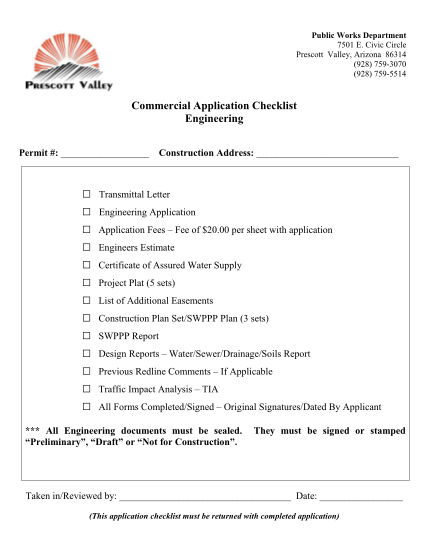 264239926-commercial-application-checklist-engineering-pvaznet