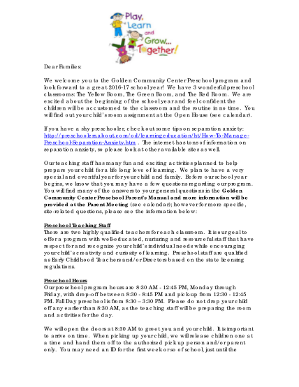 81 Preschool Newsletter Template Pdf Page 2 Free To Edit Download Print Cocodoc
