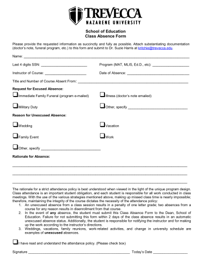 26505975-school-of-education-class-absence-form-name-last-4-dig-sitemason-trevecca