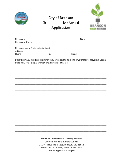 265122640-ity-of-ranson-green-initiative-award-application-cityofbranson