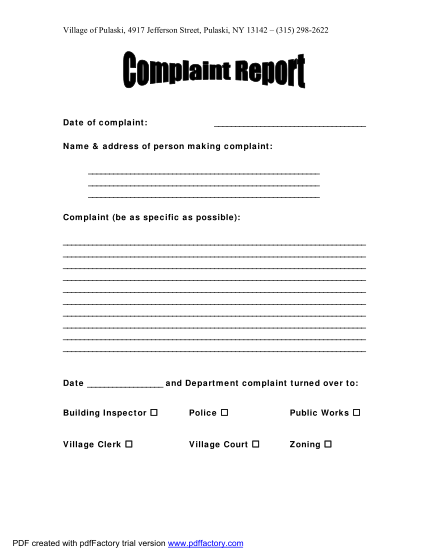 265302771-complaint-reportdoc-villagepulaski