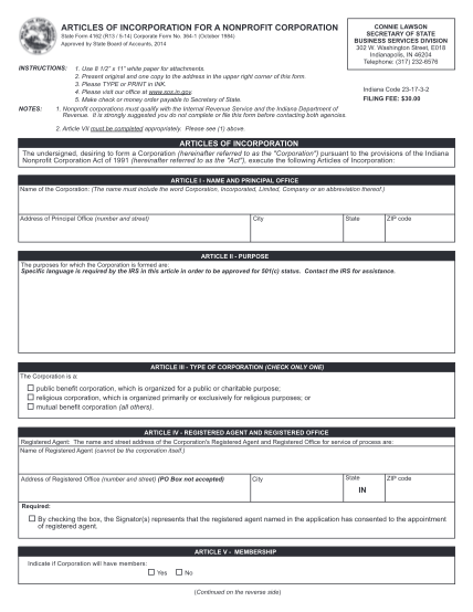 265436673-articles-of-incorporation-for-a-nonprofit-corporation-forms-ingov
