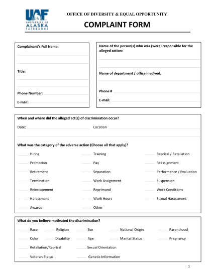 26599331-complaint-form-pdf-uaf