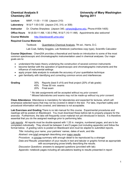 266592650-chemical-analysis-ii-university-of-mary-washington-cas-umw