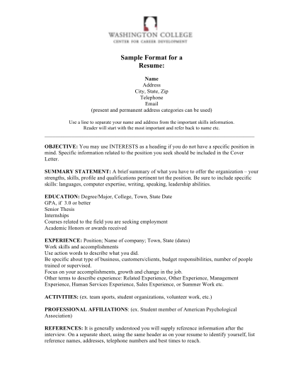 266620090-sample-format-for-a-resume-washington-college-washcoll