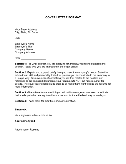 78 cover letter format word page 2 - Free to Edit, Download & Print ...