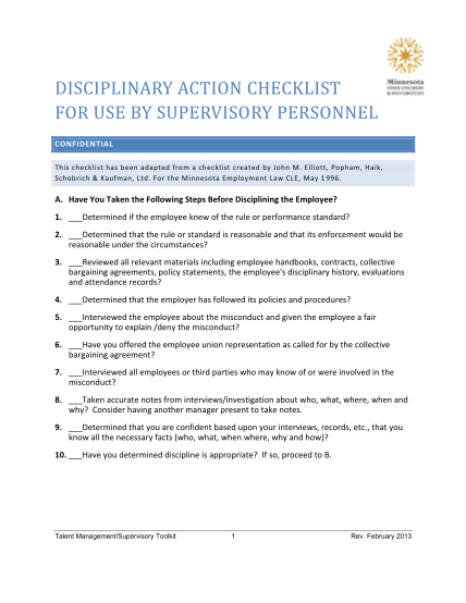 266998938-disciplinary-action-checklist-for-use-by-supervisory-personnel-hr-mnscu