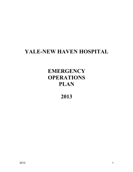 267203232-yale-new-haven-hospital-emergency-operations-plan-eop-ynhh
