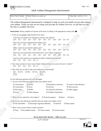 Questionnaire for cakes | PDF