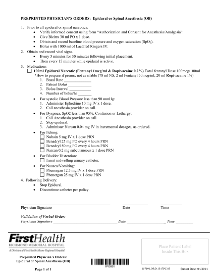 267274072-rmh-preprinted-physician-orders-epidural-or-spinal-anesthesia-orders-1347-template